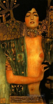 ジュディスとホロフェルネ ダーク グスタフ クリムト 印象派のヌード Oil Paintings